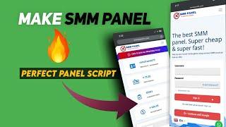 Best Perfect Panel Script | how to make smm panel free | Smm panel kaise banaye