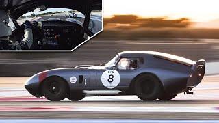 AC Cobra Daytona Coupé OnBoard at Circuit Paul Ricard - Ford 289 V8 Engine Sound!