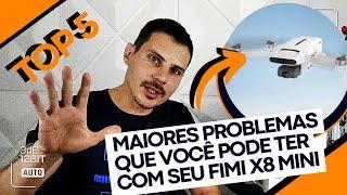 Problemas e cuidados com seu drone, Fimi x8 mini e outros