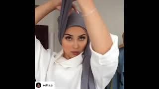 turban tutorial أجمل لفات توربان سهلة و انيقة 