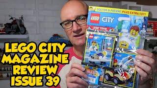 LEGO CITY MAGAZINE REVIEW ISSUE 39 - Minifigures and more