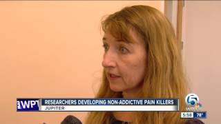 Researchers at Scripps in Jupiter developing  non-addictive pain killers