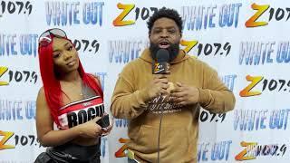 ThatGirl Jah Interview at Z1079 White Out