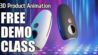 DEMO Class - 3D Product Animation & Visualization | Master Faheem | Techno X