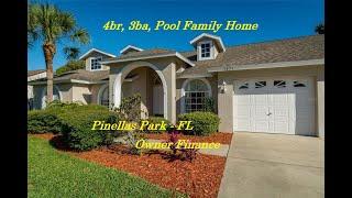 #Pinellas Park FL 4br, 3ba, Pool Family Home with Owner Financing