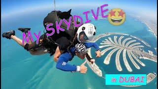 Thrilling Dubai Skydive: My Second Jump#skydiving #dubai #skydive #прыжки #прыжкиспарашютом