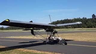 Quicksilver MX II sprint ultralight airplane. Learning to fly, many close calls!! Blown ROTAX 503