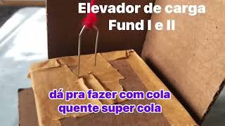 Como Fazer um elevador de carga de papelão Fund. I e II