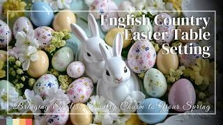 Easter Table Setting: Bringing English Country Charm to Your Spring