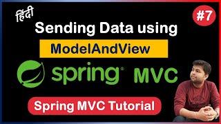 ModelAndView | Sending Data from controller to View | Spring MVC Tutorial in Hindi