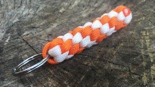 How To Make A Circle Stich Paracord Keychain