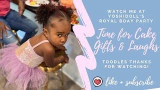 2 Year Old Toddler Cali enjoys her cousin Yoshidoll's 9th Birthday | iLuvCali