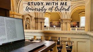 STUDY WITH ME Livestream at University of Oxford Library / RadCliffe Camera / 1 Hour Study Session