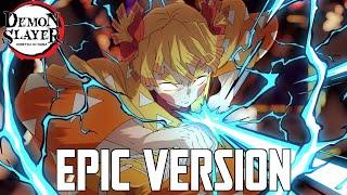 Demon Slayer S2: Zenitsu Godlike Speed Theme | EPIC VERSION (Chad Zenitsu) 