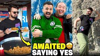 Finally Haider saying yes to All friendsSarak py Dance krwa diya