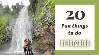 TOP 20 THINGS TO DO IN TANZANIA #tanzania #africa #travelers #worldtraveler #blackbysea