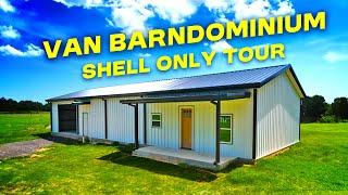 80x30 Shell Only Barndominium in Van Texas | Texas Best Construction