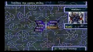 Final Fantasy X - Max Stats