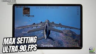 Xiaomi Poco Pad Pubg NEW STATE Max Setting | 90 FPS Ultra Graphics