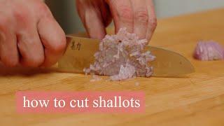 How to Cut Shallots