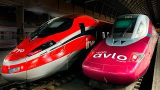 Riding this WEIRD Bullet Train | AVLO Renfe High Speed Rail Seville-Madrid | Spain