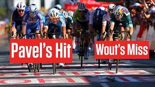 Early Attack Fades: Wout Van Aert Denied By Pavel Bittner In Vuelta a España 2024