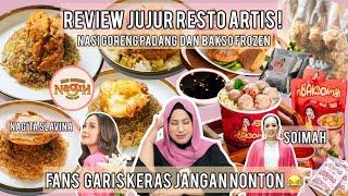 Tasyi Review Restoran Artis: NASI GORENG NAGITA SLAVINA & BAKSO MILIK SOIMAH