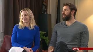 A Quiet Place - John Krasinski & Emily Blunt interview [ with subtitles ]