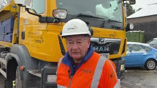 Gritters roll out across Staffordshire for winter