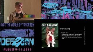 Rebecca Long - Hacking Your Career Thru Social Engineering - DEF CON 27 Social Engineering Village