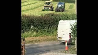 Alfie’s farm forage harvester silage 2024, first ever video!