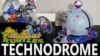 RETRO-WED: 1990 TMNT TECHNODROME FROM PLAYMATES PLAYSET/VEHICLE REVIEW AND AMAZON REISSUE