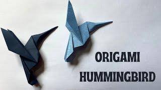 Easy Origami Hummingbird Step by Step Tutorial | Paper Hummingbird | InnoVatioNizer #hummingbird