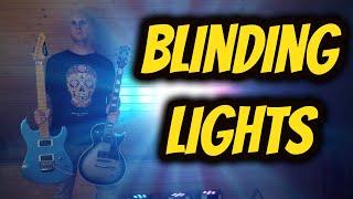 The Weeknd - Blinding Lights - Electric Guitar Cover by Mike Markwitz