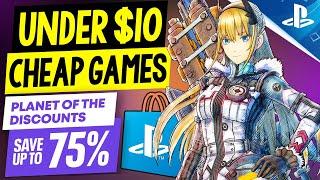 16 AMAZING PSN Game Deals UNDER $10! PSN Planet of the Discounts Sale CHEAP PS4/PS5 Games to Buy!