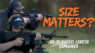 What is the ideal AR-15 barrel length?