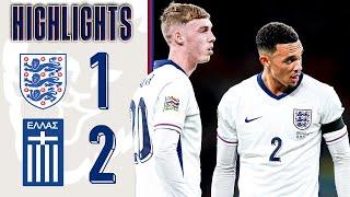 England 1-2 Greece | Three Lions Defeated At Wembley | UEFA Nations League Highlights