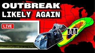 TORNADO OUTBREAK Yet Again - Storm Chasers On It
