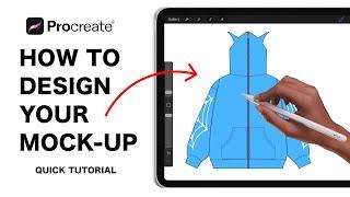 Procreate | How to Customize your Mock-ups for your Clothing Brand