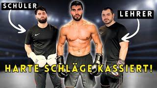 HEFTIGES SPARRING GEGEN EINEN LEHRER  - Ex-Bundesliga-Boxer kassiert einiges! 