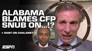 ABSOLUTELY AWFUL!  Mad Dog CALLS OUT Alabama scapegoating + Timothée Chalamet RANT | First Take