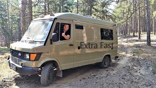 Mercedes-Benz 310 D T1 Automatic  29 Year Old van Renovation  Extra Fast