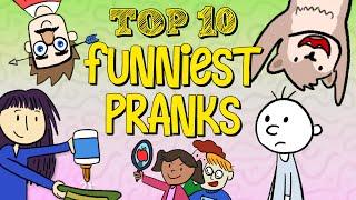 Top 10 FUNNIEST Pranks from Books | Shelf Stuff