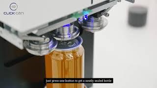 Can seamer - Click can, full automation can sealing machine