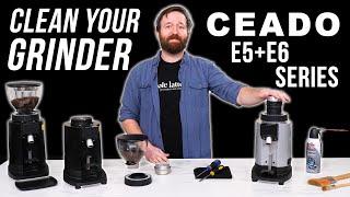 Ceado E5 and E6 Series Espresso Grinder Cleaning Tutorial