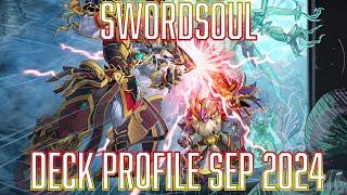 YUGIOH BUDGET Swordsoul Deck Profile September 2024