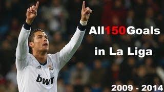 Cristiano Ronaldo All 150 Goals in La Liga 2009 - 2013 HD
