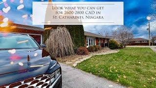 My house tour. What you can get when renting a house in St. Catharines? Niagara