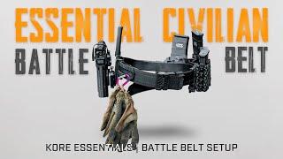 Essential Civilian Battle Belt | Kore Essentials