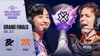 새로운 왕좌의 주인 |  PRX vs. FNC  | 플레이오프 결승전 H/L 06.23 | 발로란트 마스터스 토론토